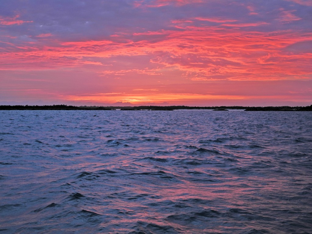 Shroud Cay sunrise