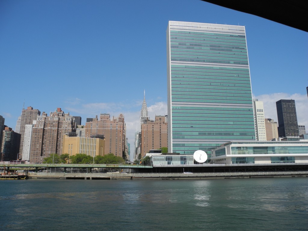 United Nations and Chrysler Building