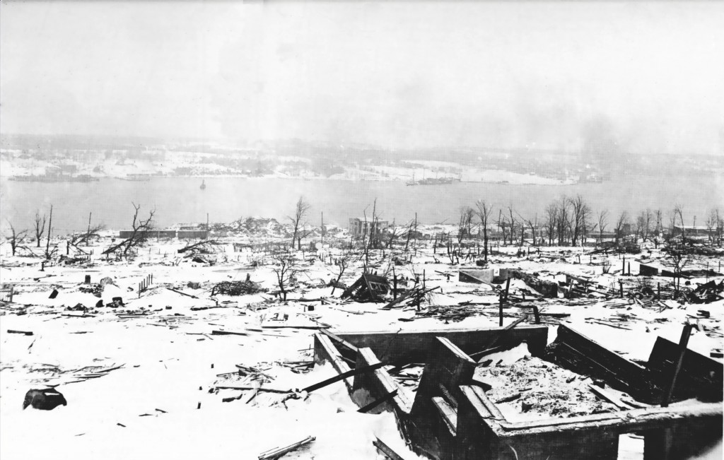 Aftermath of Halifax explosion