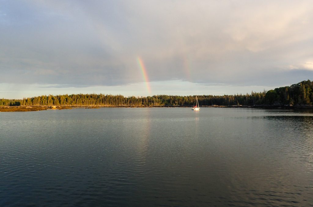Seal Bay rainbow