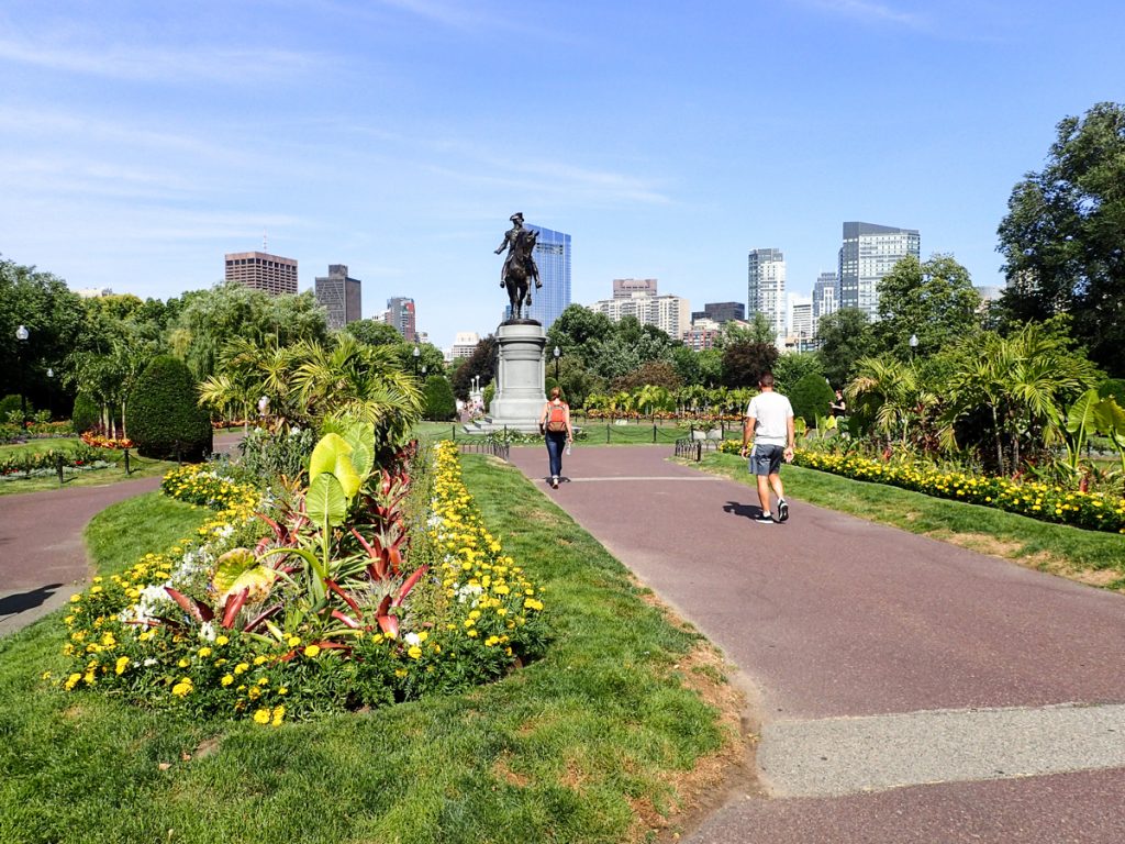 Boston Public Garden; Boston Common